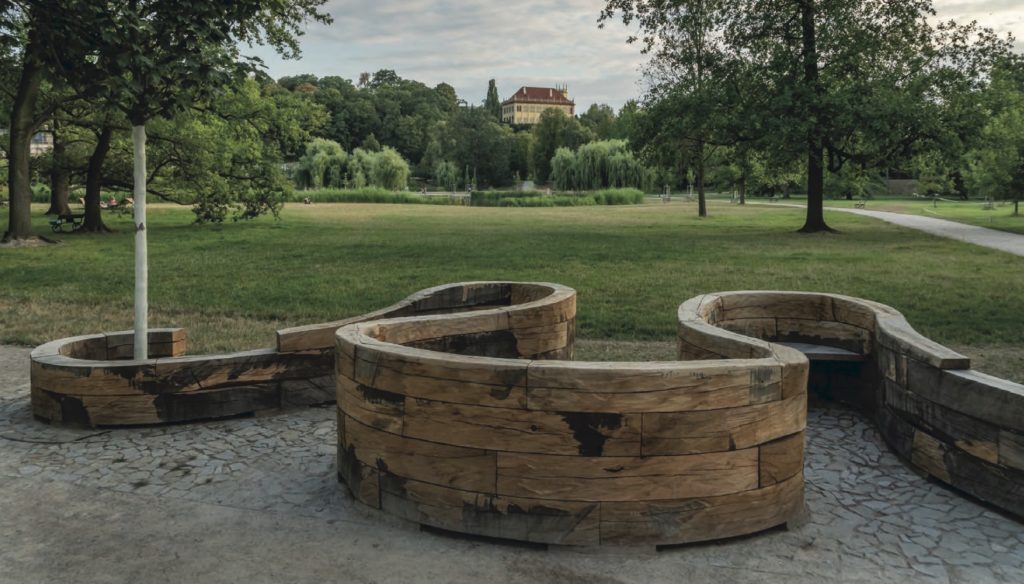 Obnova centrální části Královské obory v Praze